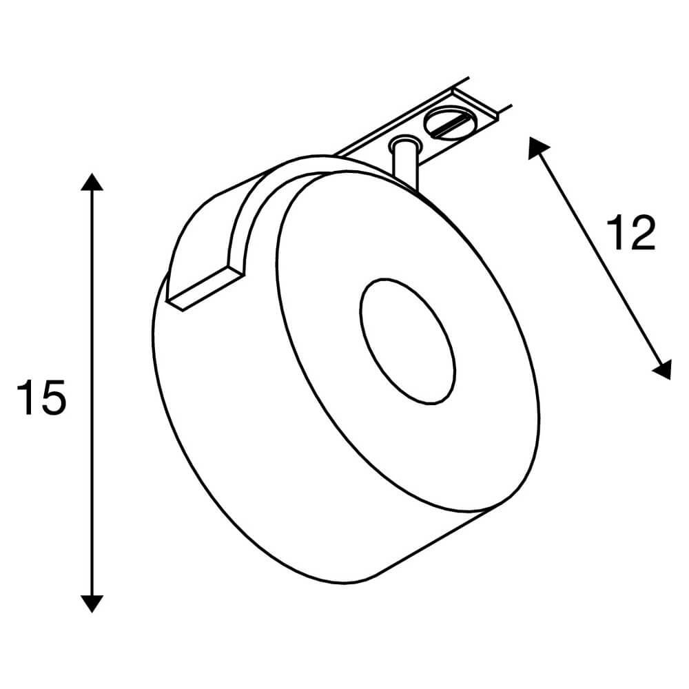 Трековый светодиодный cветильник SLV 1Phase-Track Kalu Track 1002854
