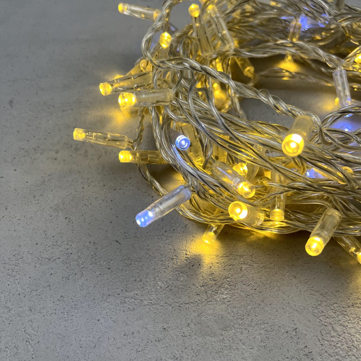 Гирлянда Нить с колпачком Laitcom (LTC) PST100BLWCAP-10-1CH