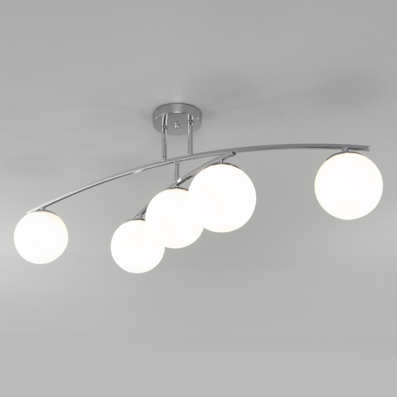 Люстра на штанге Eurosvet 30170/5 хром