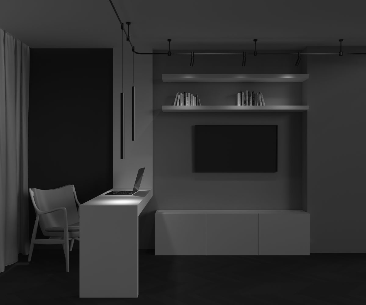 Трековый магнитный светильник Maytoni Focus LED TR156-1-5W4K-B