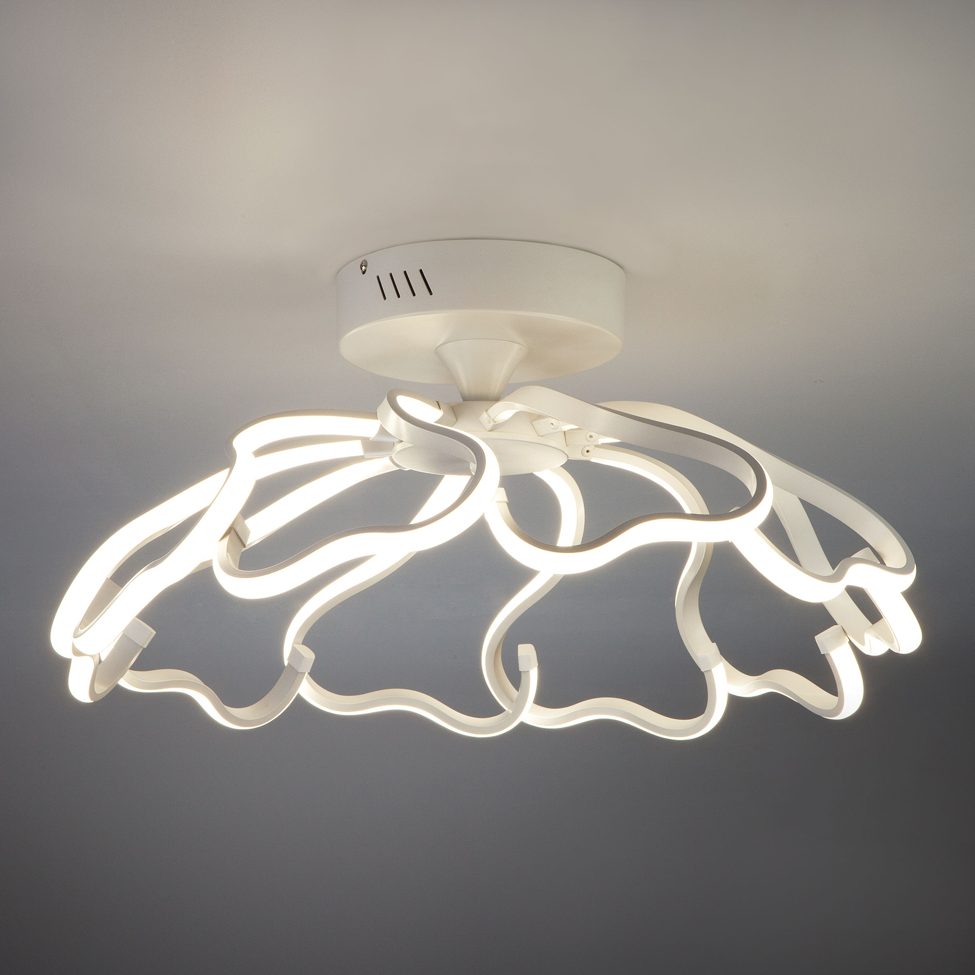 Потолочный светодиодный светильник Eurosvet Begonia 90095/10 белый