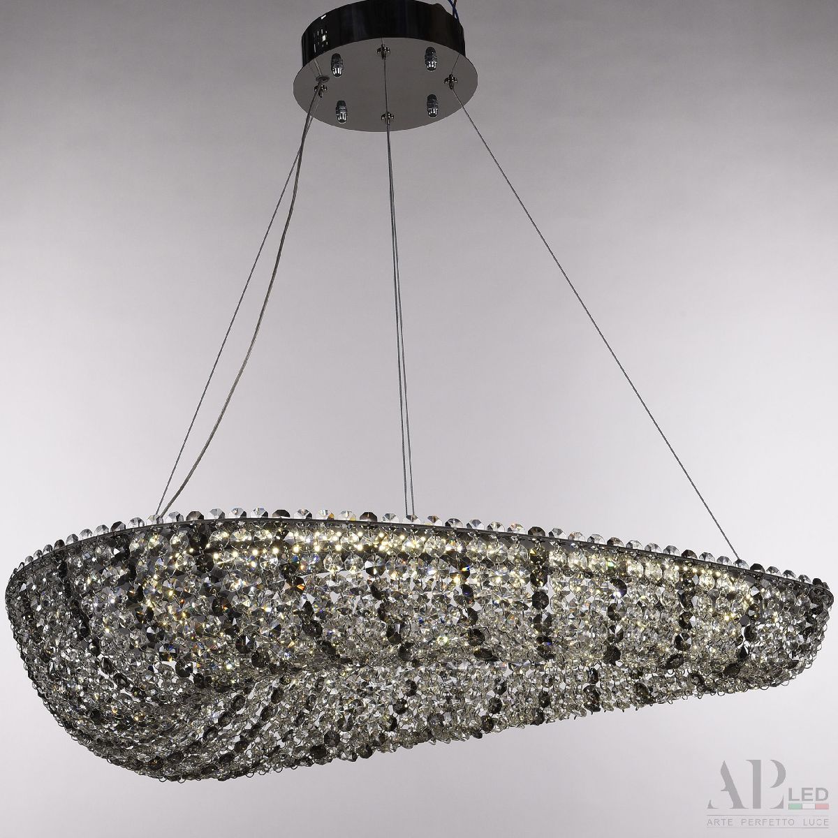 Подвесная люстра Arte Perfetto Luce Sicilia SH509.0.70.R.Ni.4000.Clear.731