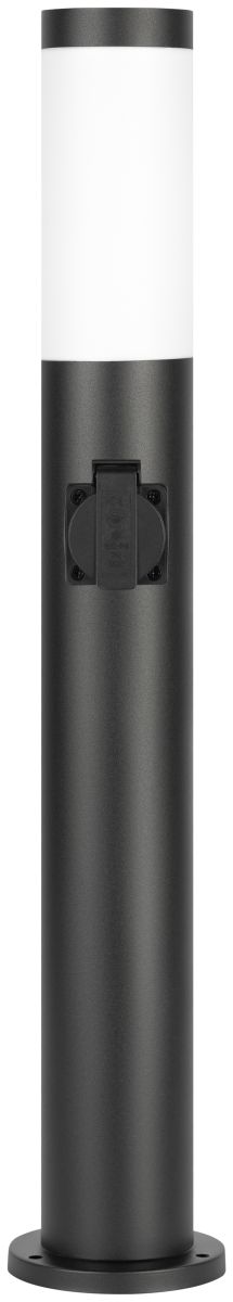 Ландшафтный светильник ЭРА Беллона GBF-103-1-BL-0650 230В Е27 IP54 черный с розеткой Б0071048