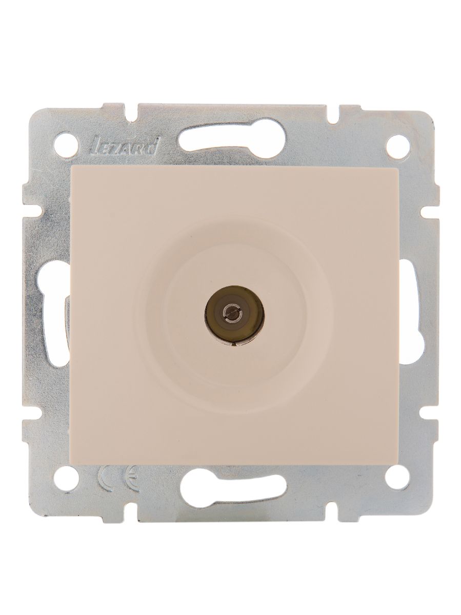 Розетка ТВ оконечная Lezard Karina 707-0388-130