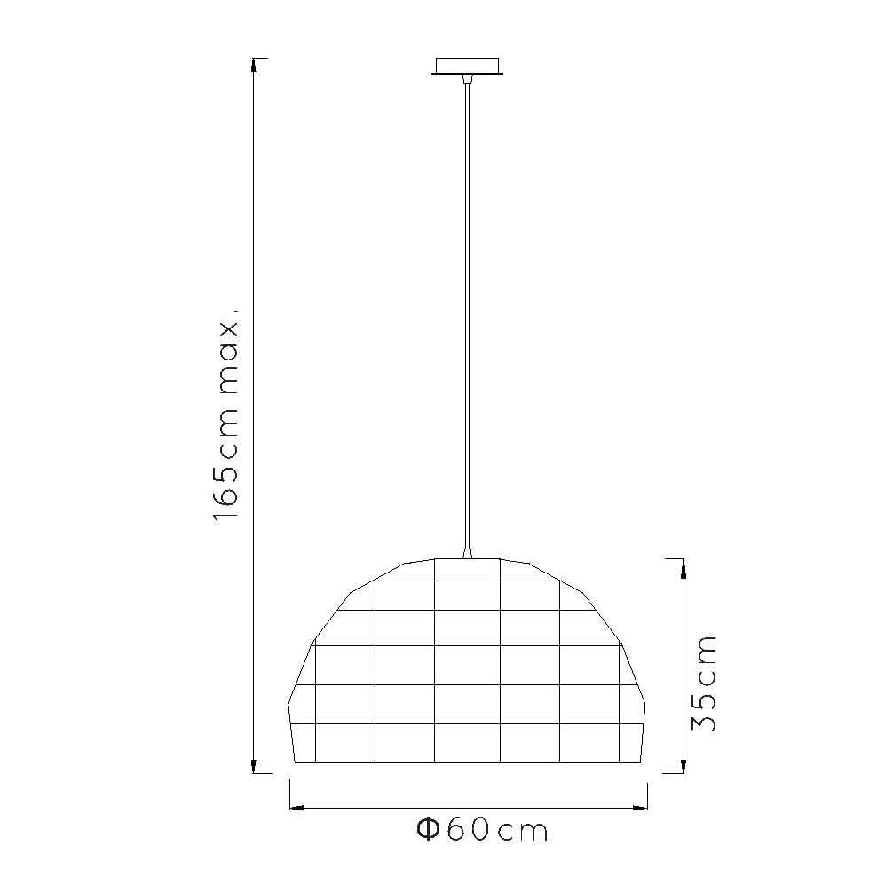 Подвесной светильник Lucide Ramona 21416/60/03