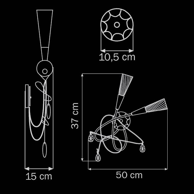Бра Lightstar Aereo 711639