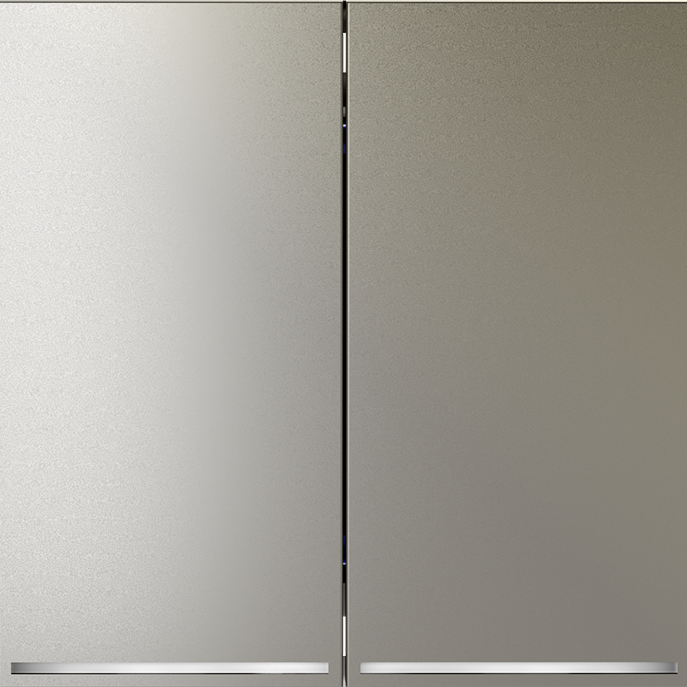 Проходной переключатель двухклавишный с подсветкой Voltum S70 VLS020404 (шелк)