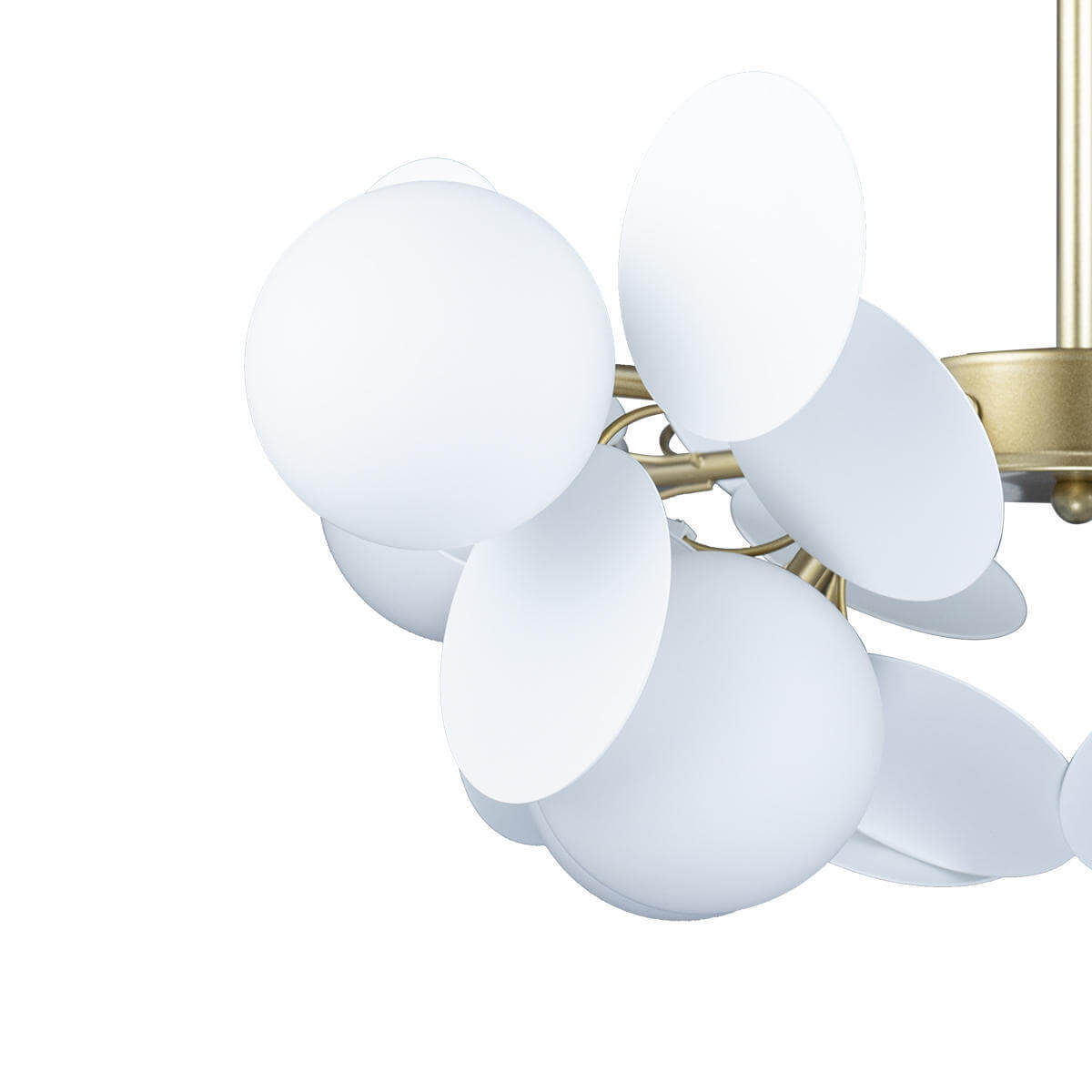 Люстра на штанге Loft IT Matisse 10008/8 white