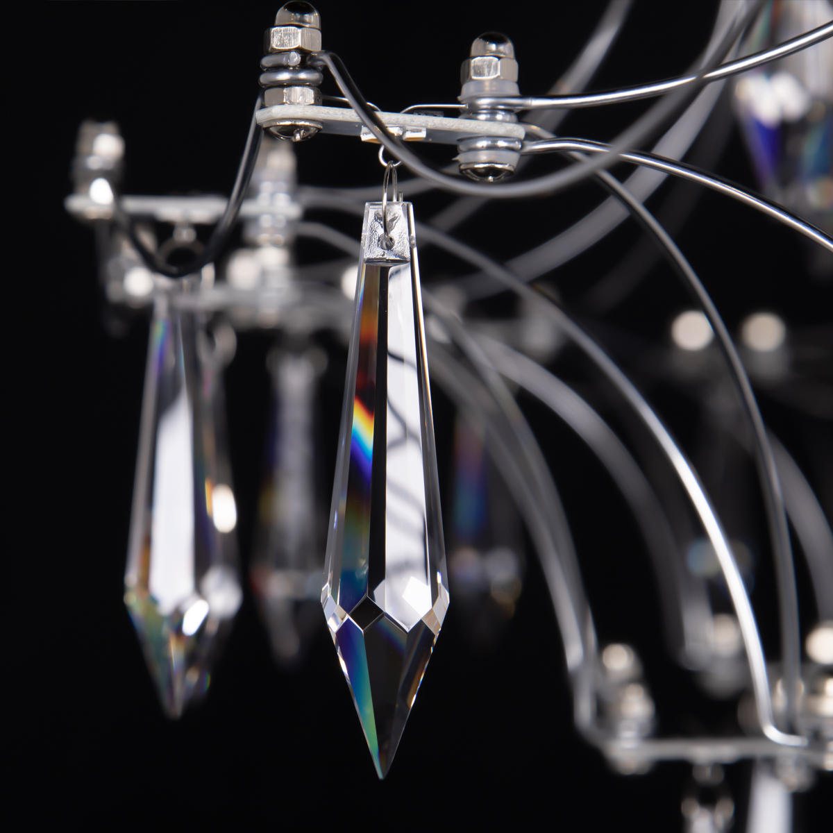 Подвесная люстра Loft IT Mira 10259/1200 Silver Asfour