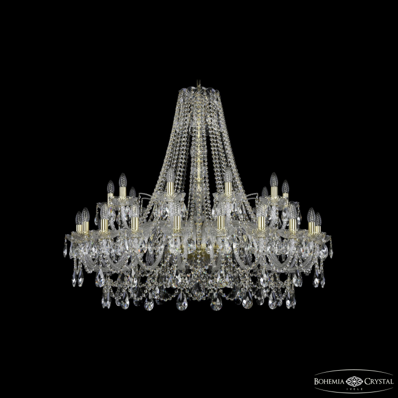 Подвесная люстра Bohemia Ivele Crystal 1411/20+10/400 G
