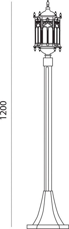 Садовый светильник Feron PL117 11308