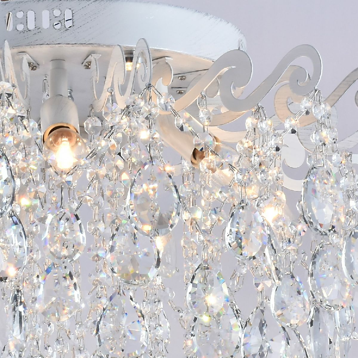 Потолочная люстра Reluce 04033-0.3-07 WH+SILVER PN