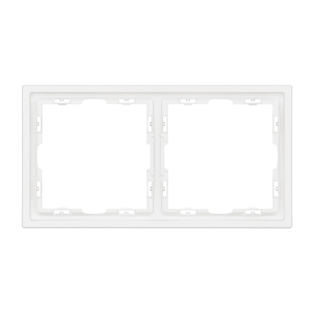 Рамка пластиковая Arlight FRM-NOBE-SFPL-2-WH 054215