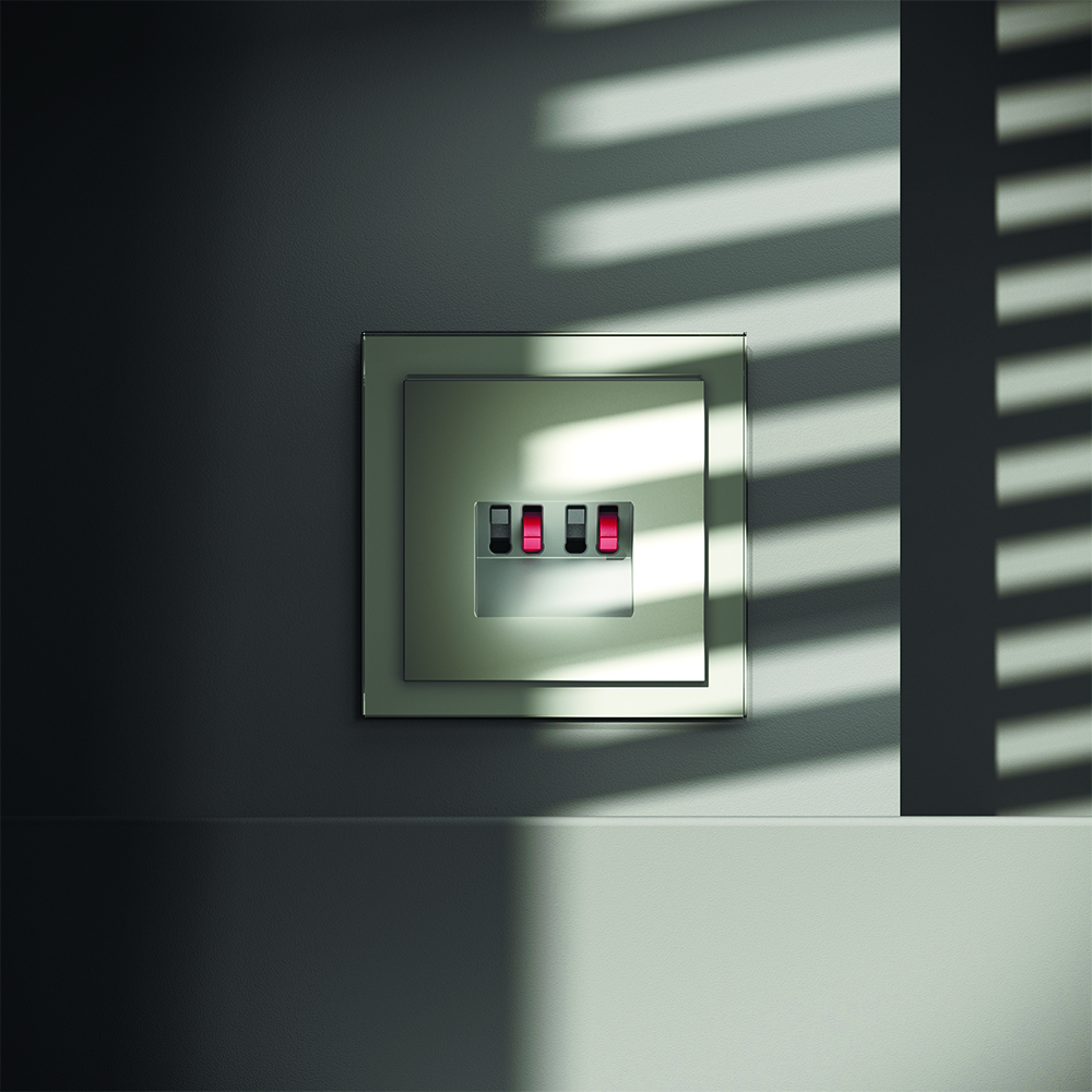 Розетка акустическая Voltum S70 VLS060305 (сталь)