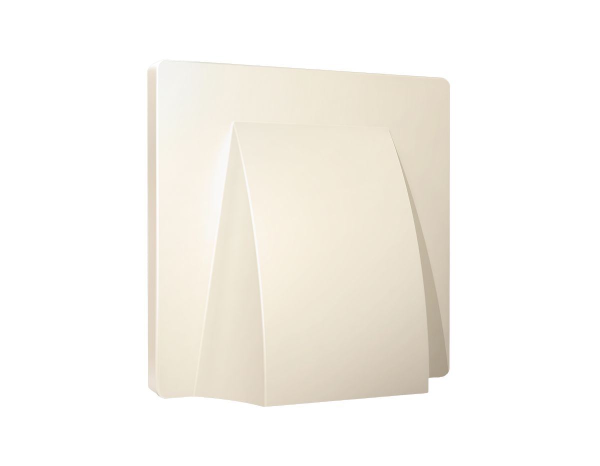 Лицевая панель Alfa (Бежевый матовый) для вывода кабеля Quant Ambrella Volt AP3358