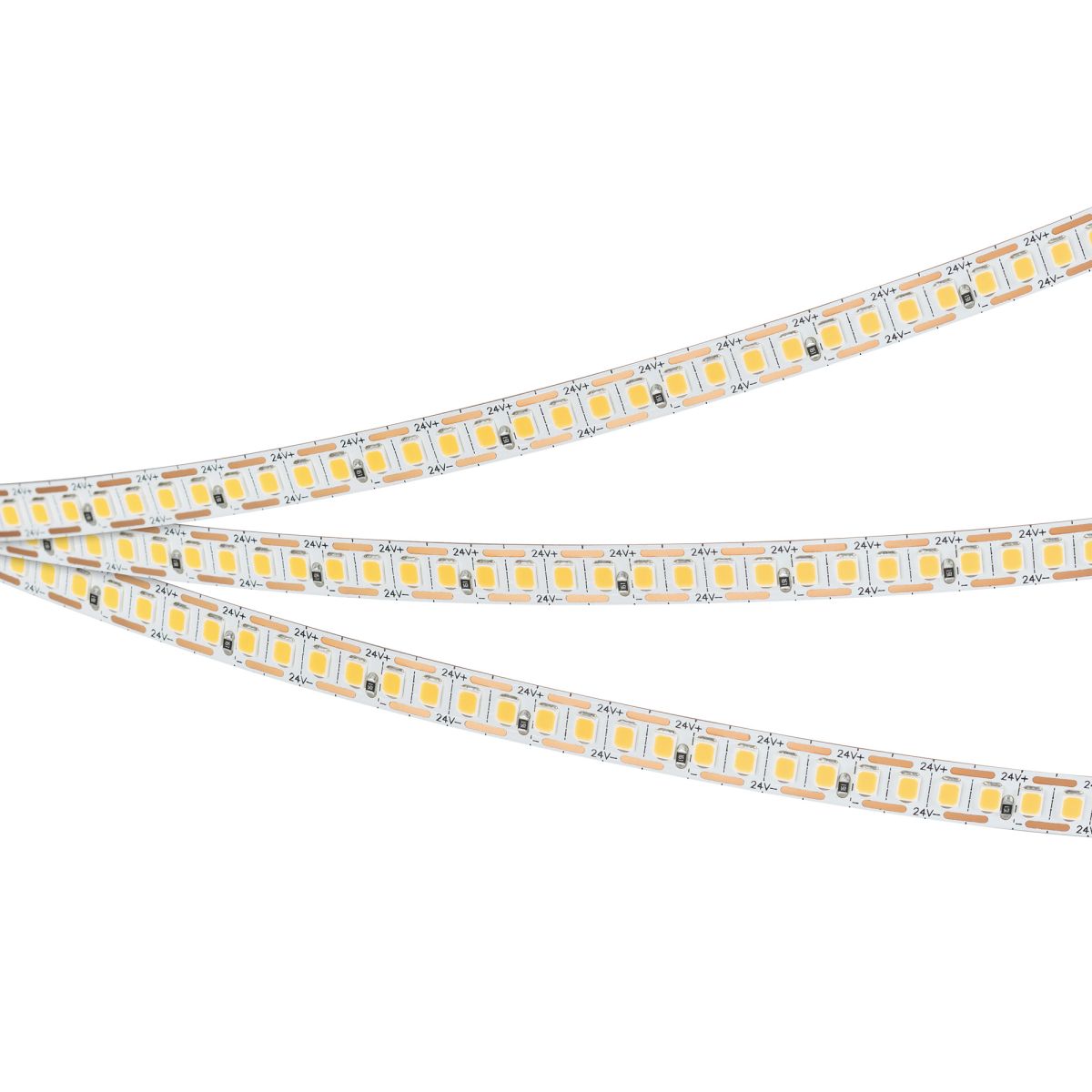 Светодиодная лента Arlight FC-A200-8mm 24V Warm3500-CX1 (16 W/m, IP20, 5m) (резка 1 светодиод) 046940(1)