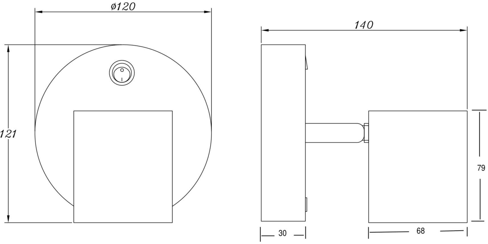 Спот Freya PointFive FR10006CW-L6B
