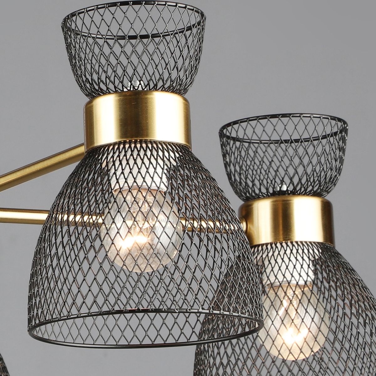 Люстра на штанге Reluce 39760-0.3-05 COP+BK