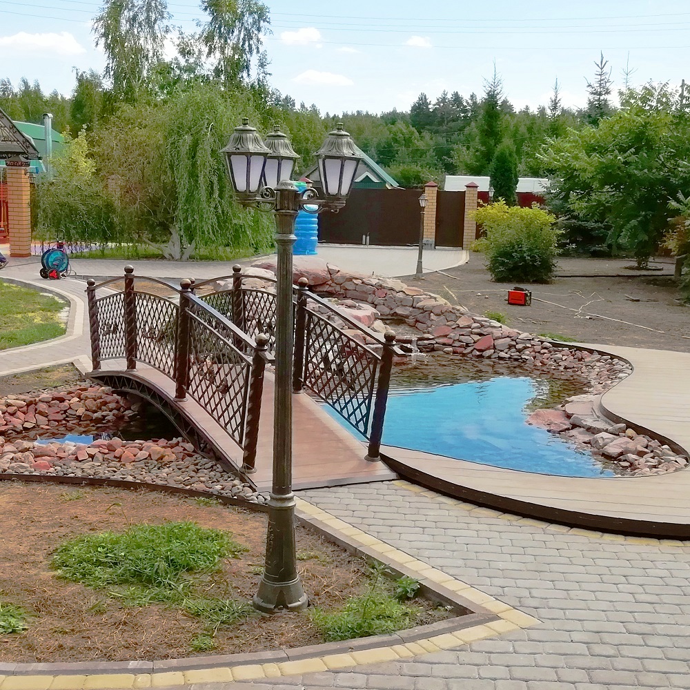 Садово-парковый светильник Fumagalli GIGI BISSO/ANNA 3L E22.156.S30.BYE27