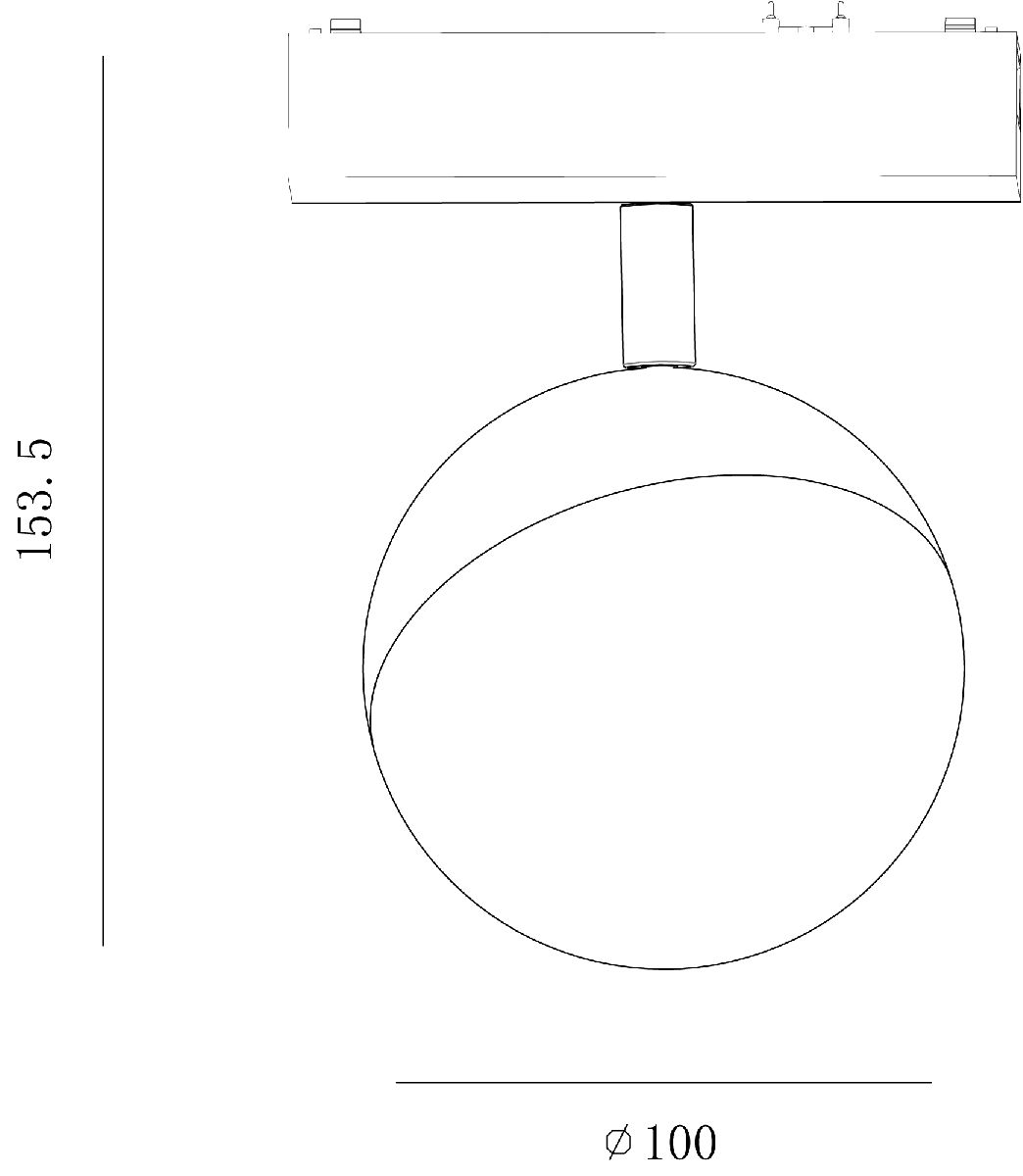 Трековый светильник SWG PRO SL-SLIM-SFBL-10-CCT 022096