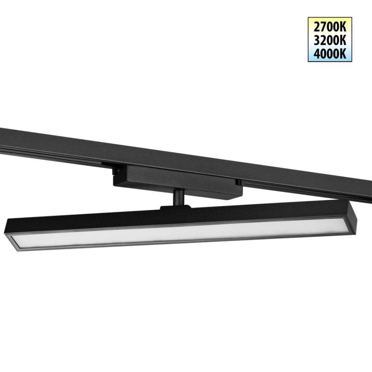 Трековый однофазный светильник с переключателем цв. температуры Novotech Port Stratus 359779