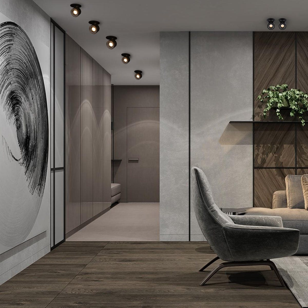 Встраиваемый спот Loft IT Top 10325/A Black