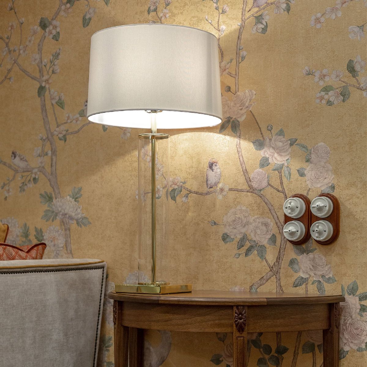 Выключатель на 4 положения двухклавишный Werkel Ретро 4690389166730 W5620001 a051310