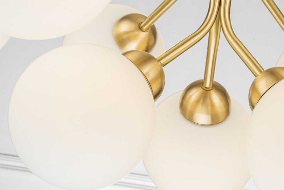 Подвесная люстра Belfast Bryson L-8130-6+3 BR GL