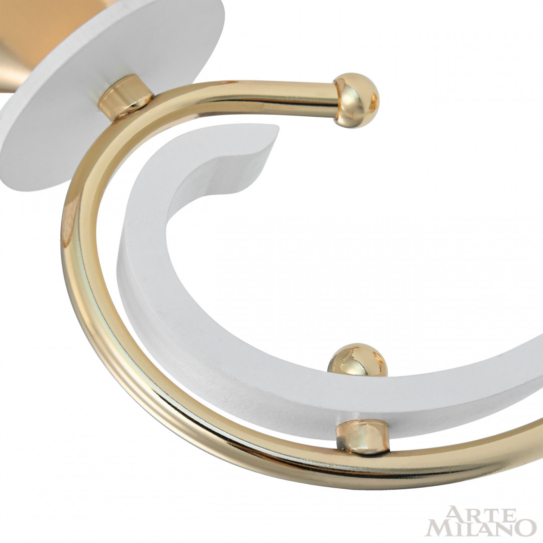 Бра Arte Milano Florentia-1237 301237/1W Wh/Gd