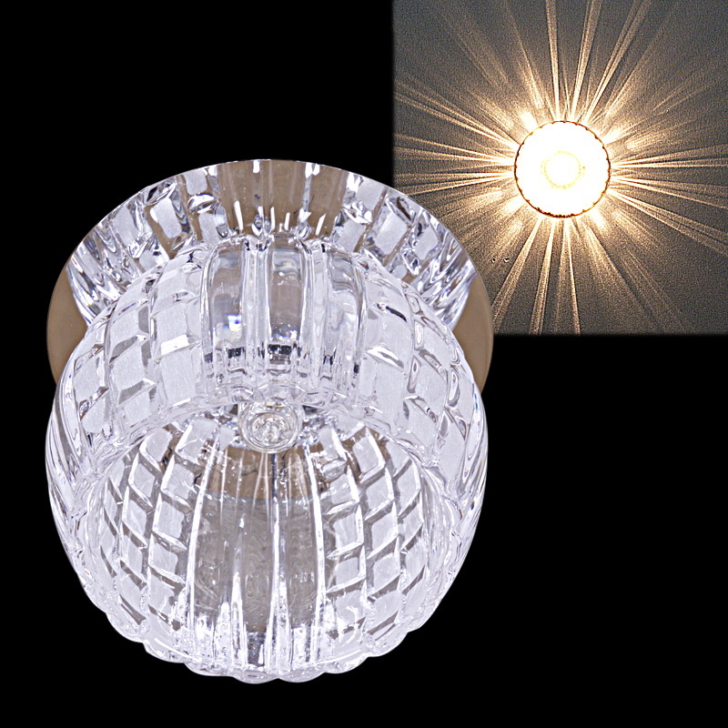 Встраиваемый светильник Reluce 08148-9.0-001H G9 CR+WT