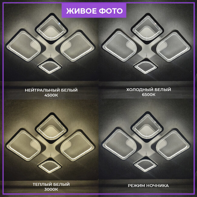 Потолочная люстра Seven Fires Brand SF7057/5C-WT-BL