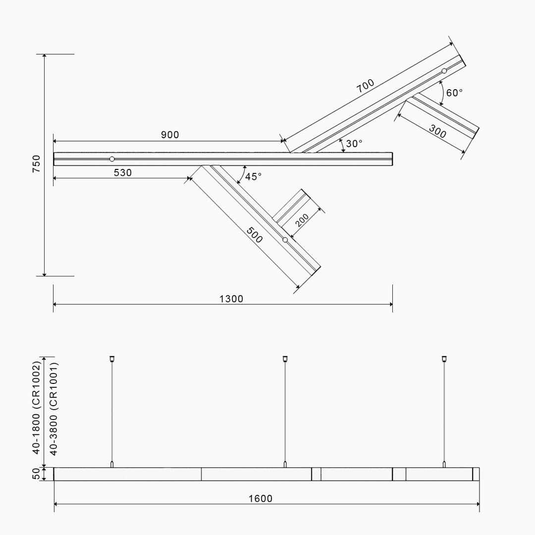 Подвесной светильник DesignLed Tree-A-5050-WW 002933