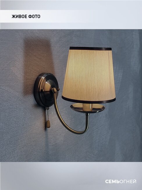 Бра Wedo Light Dzhulianna WD3575/1W-AB-BG