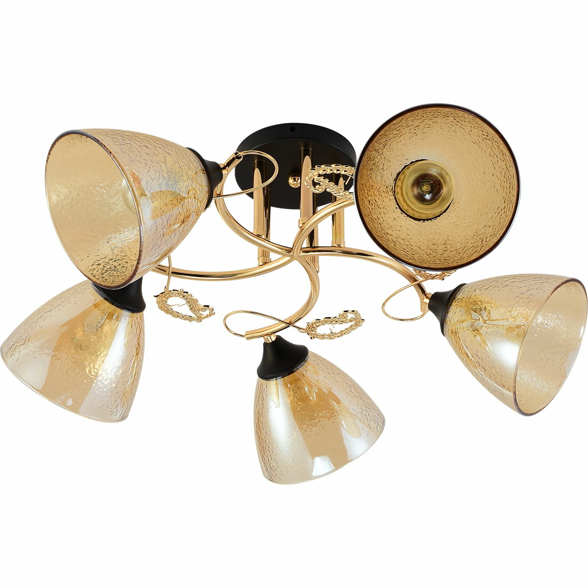 Люстра на штанге Reluce 01321-0.3-05 FGD+BK