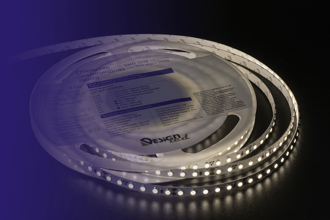 Светодиодная лента DesignLed DSG3120-24-WW-33 000153