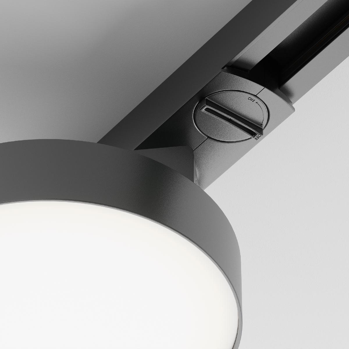 Трековый светильник Maytoni Technical Zon TR043-1-12W4K-B