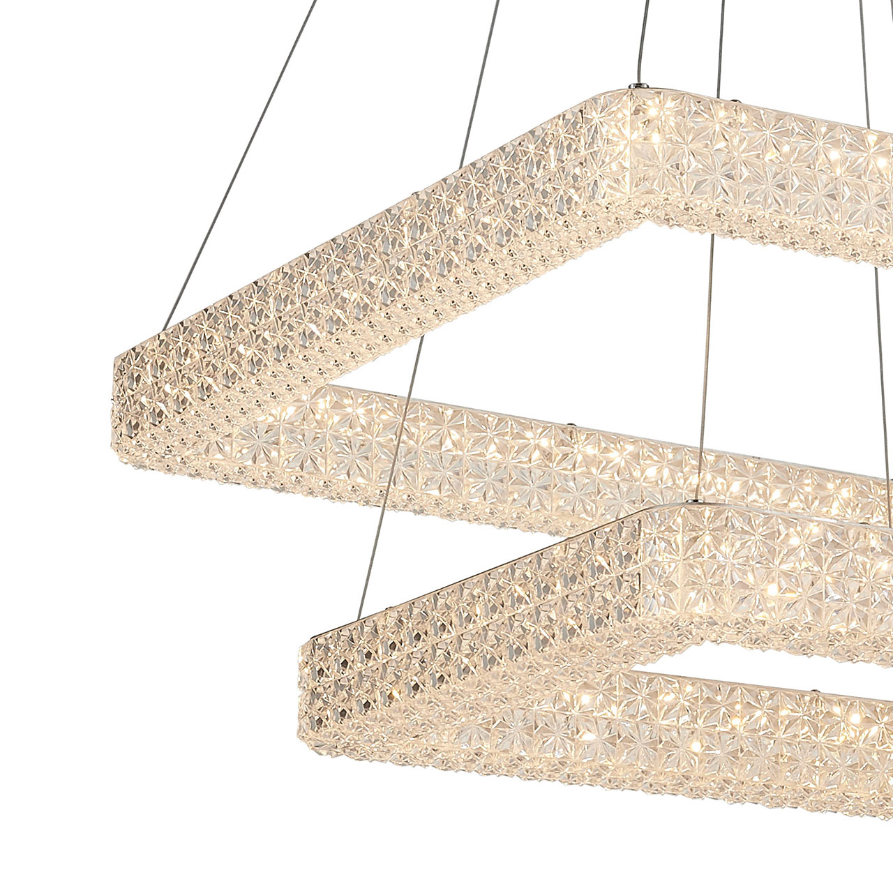 Подвесной светодиодный светильник Citilux Кристалино CL705421