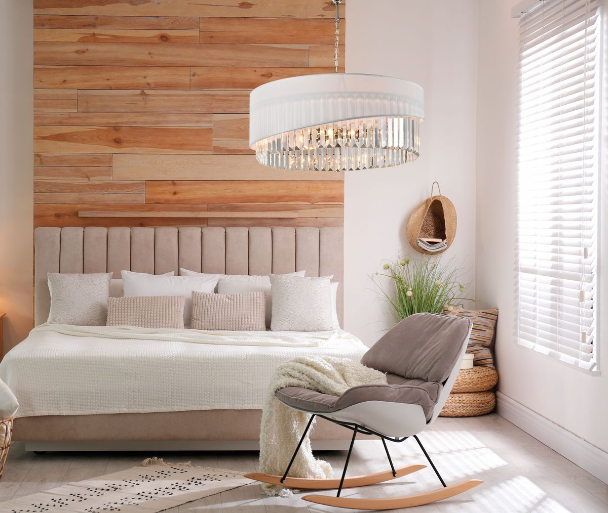 Подвесная люстра iLamp Casa P9508-6 Nickel