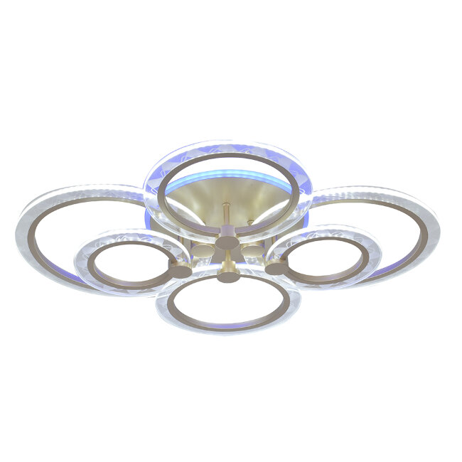 Потолочная люстра Seven Fires Oden SF7052/7C-SGD-RGB