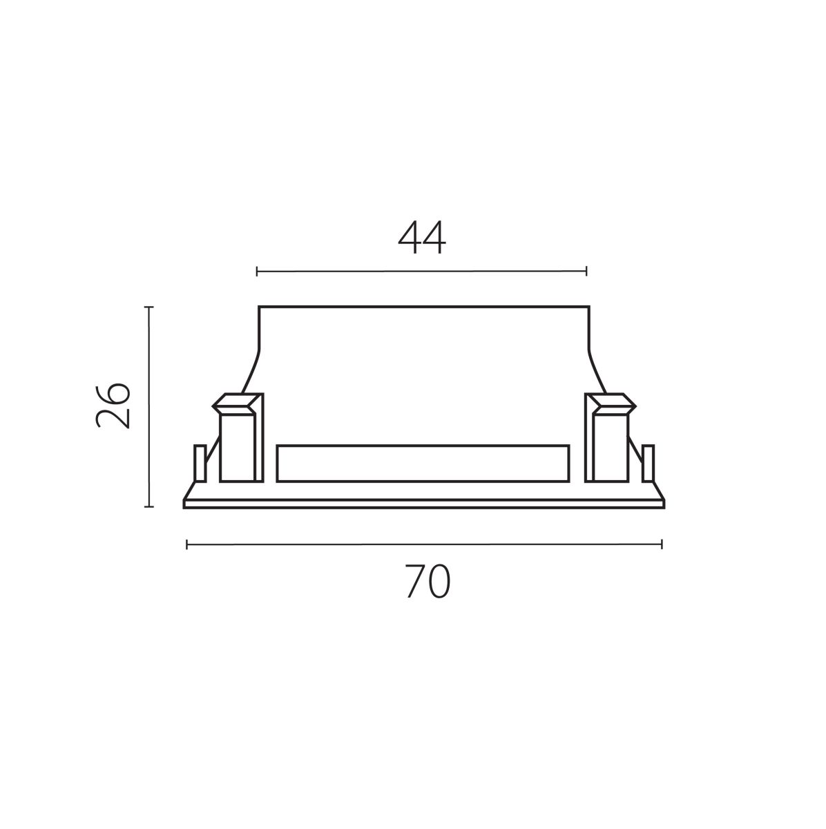Рефлектор круглый для рамок 07520х/07520X-01 Lightstar Stella 075506