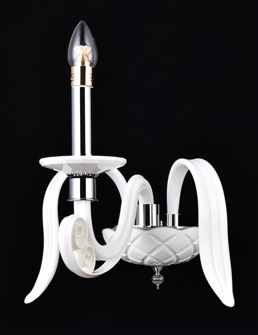 Бра Crystal Lux Letisia AP1 White