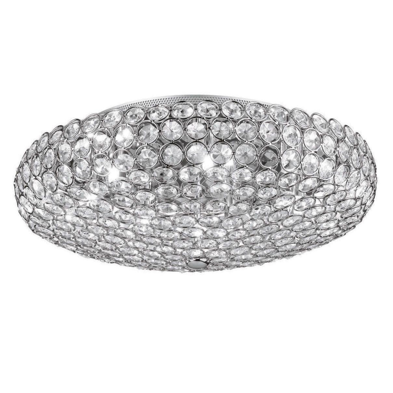 Потолочный светильник Ideal Lux King PL7 Cromo 073224