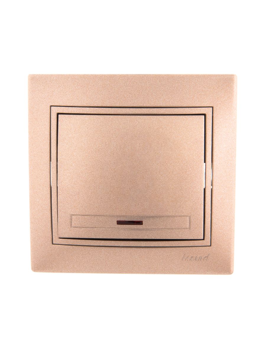 Выключатель с подсветкой Lezard Mira 701-3131-111