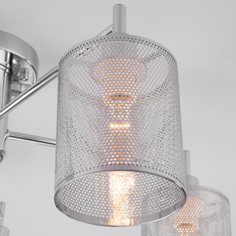 Накладная люстра Eurosvet 70109/5 хром