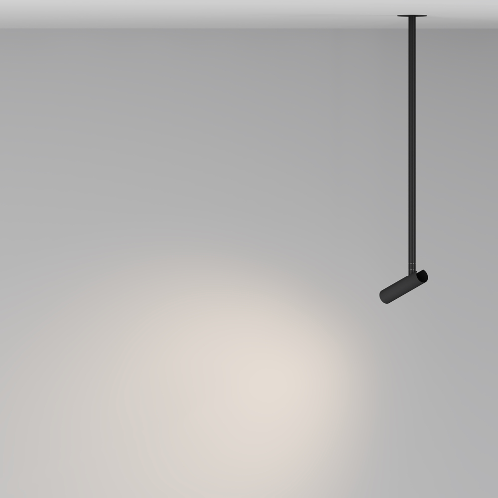 Подвесной встраиваемый светодиодный светильник Maytoni Technical Pendant Focus T P141RS-L125-6W3K-B