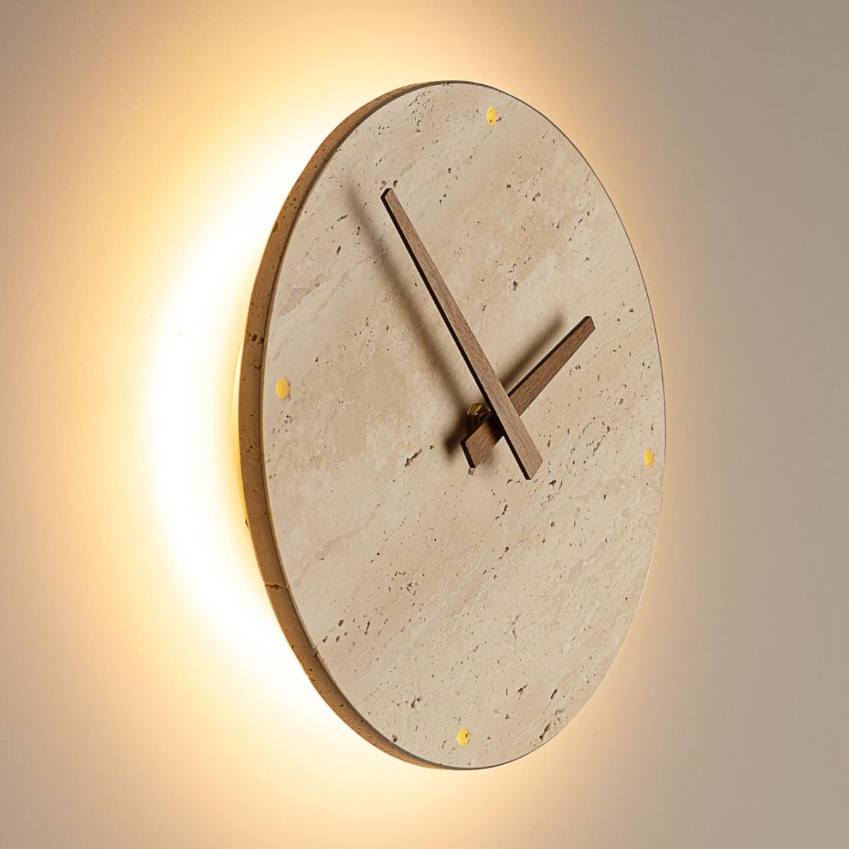 Настенный светильник с часами Citilux Mares CL246015