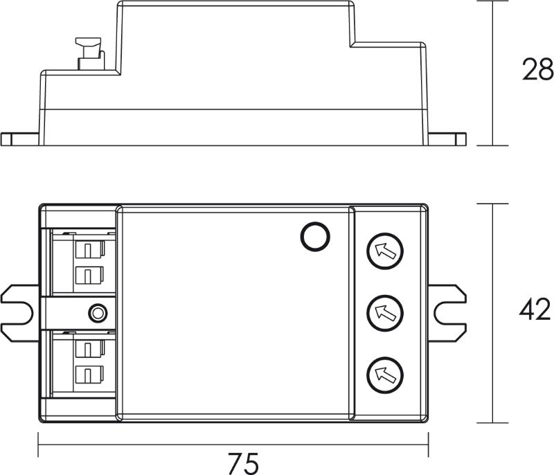 Датчик движения Deko-Light 930036
