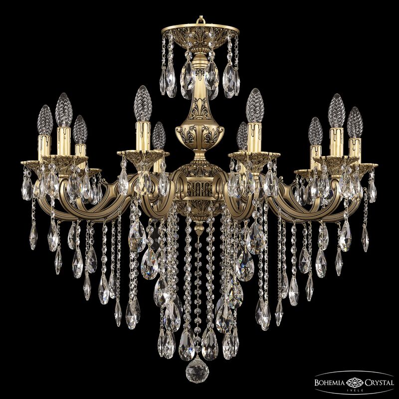 Подвесная люстра Bohemia Ivele Crystal AL78101/10/250 B AGB