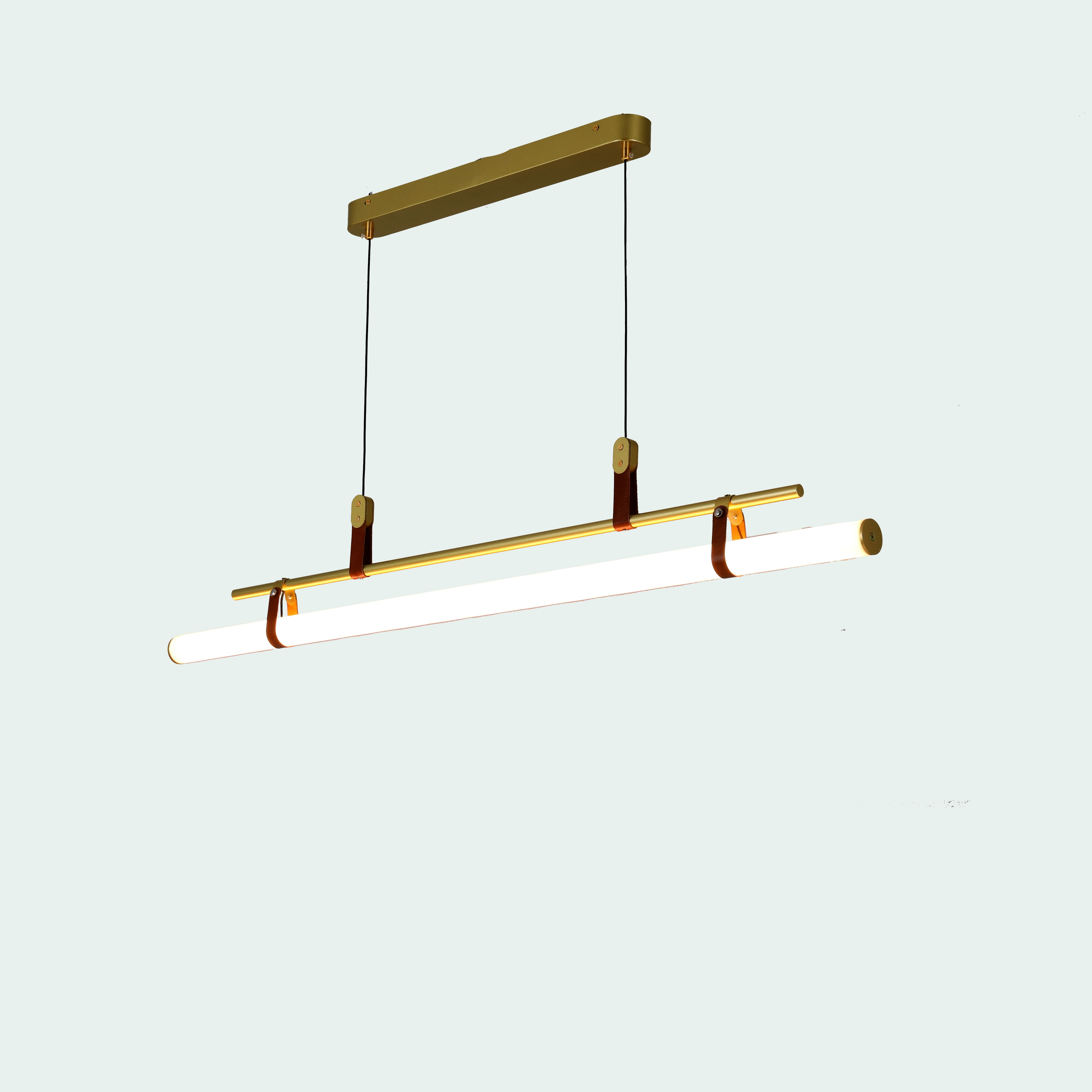 Подвесной светильник iLedex Zoom 9498P-46W-3000K GL-BR-WH