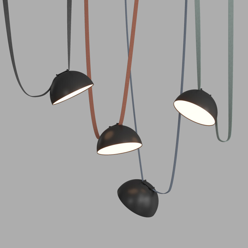 Трековый однофазный светильник Denkirs Belty flow DK5660-BK